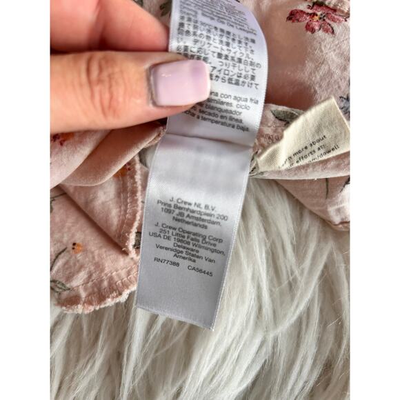 Madewell‎ Women's Pintuck Puff-Sleeve Mini Dress in Seaside Floral Pink Size sm - Picture 13 of 15